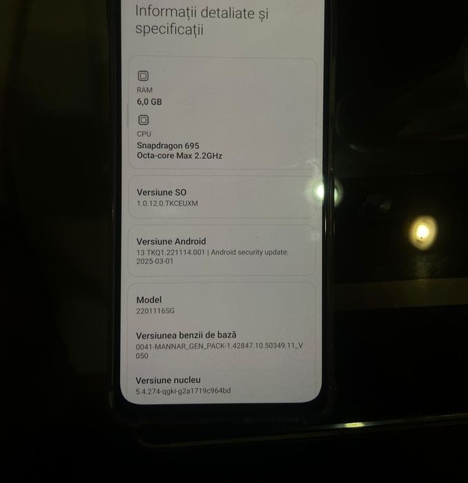 De vânzare redmi Note 11 Pro 5 G