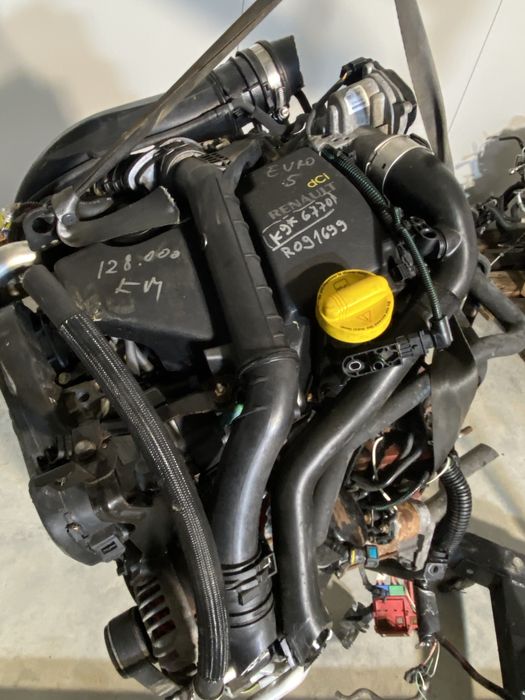 Motor complet renault  k9k6770 1.5dci injectie delphi euro5 128.000km
