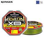 Fire textile Konger X8 150m (made in EU) pt crap, salau, stiuca, somn