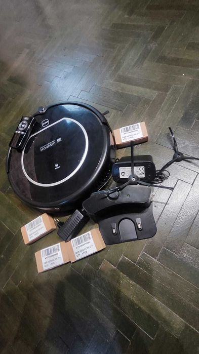 Aspirator robot profimaster 2712, touchscreen, telecomanda, Turbo HEPA