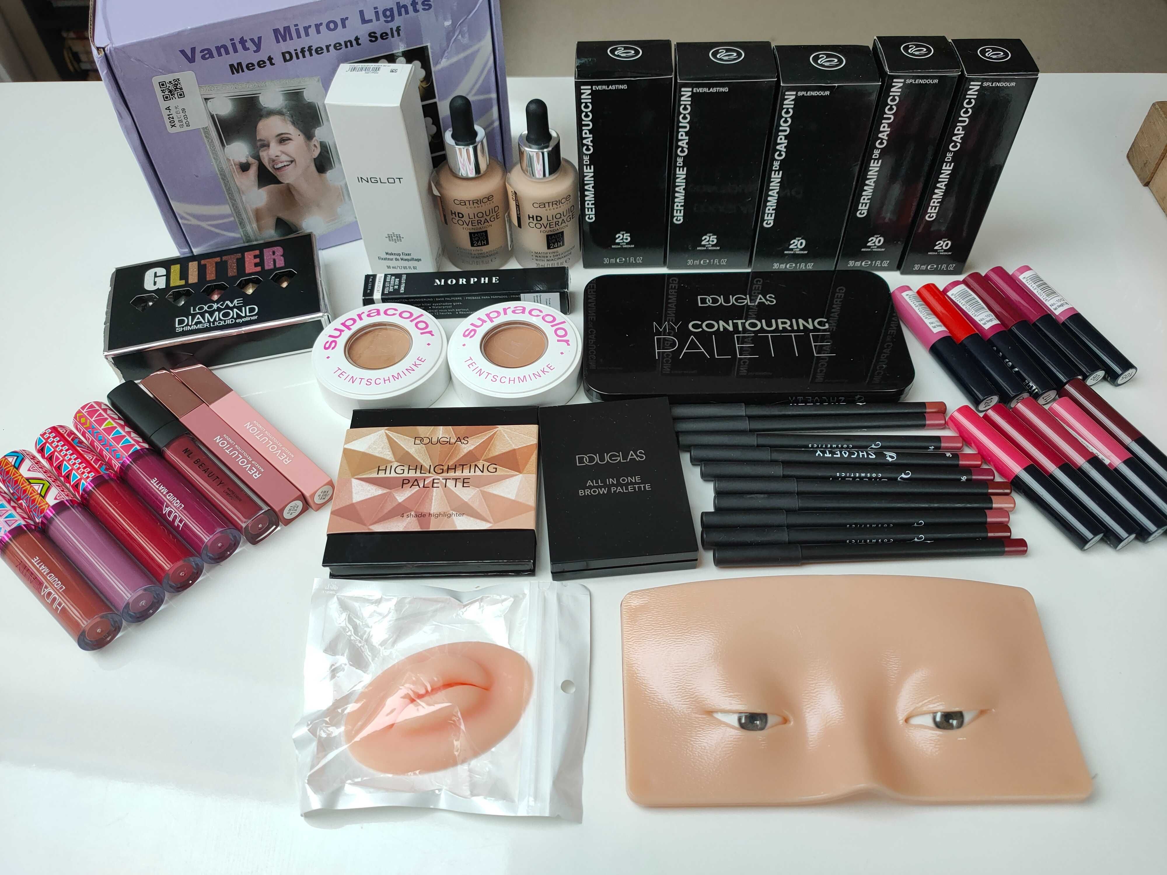 Kryolan, Inglot, Morphe, Germaine de  Capuccini, Anastasia, Douglas
