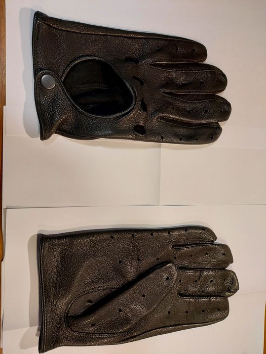 Manusi condus din piele naturala