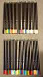 Цветни моливи Faber-Castell Black Edition, 50 цвята. Ново.