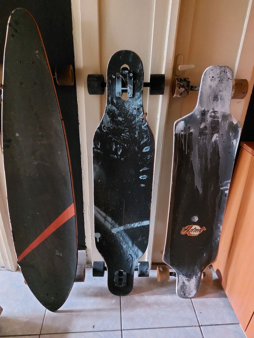 Longboarduri noi pictate de mana long board ( skate)