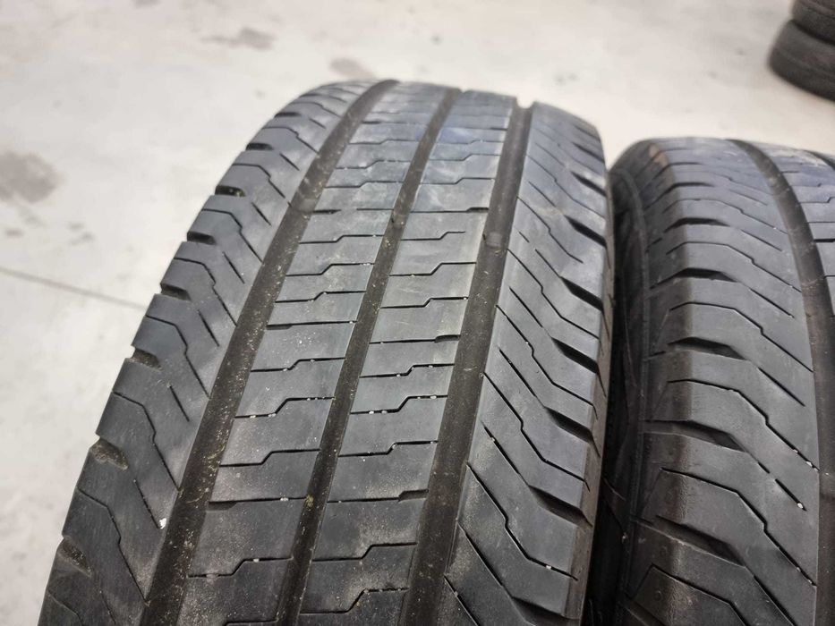 4 Anvelope VARA 215.65.16C 'Continental' [dot 2021]; stare foarte buna