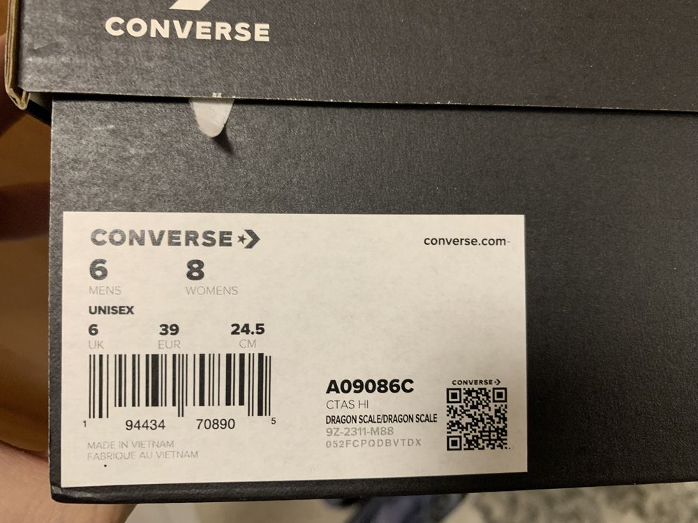 Кеды женские кожаные  CONVERSE