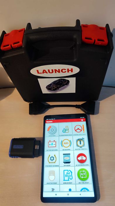 Noua interfata Launch X431 DriveScan V+ Romana, 37 Functii Speciale