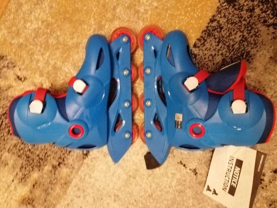 Role PLAY 3 - albastru-rosu mărimea 34-36 NOI - CU ETICHETĂ