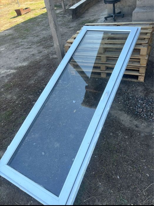 Пластик дверь больше окно