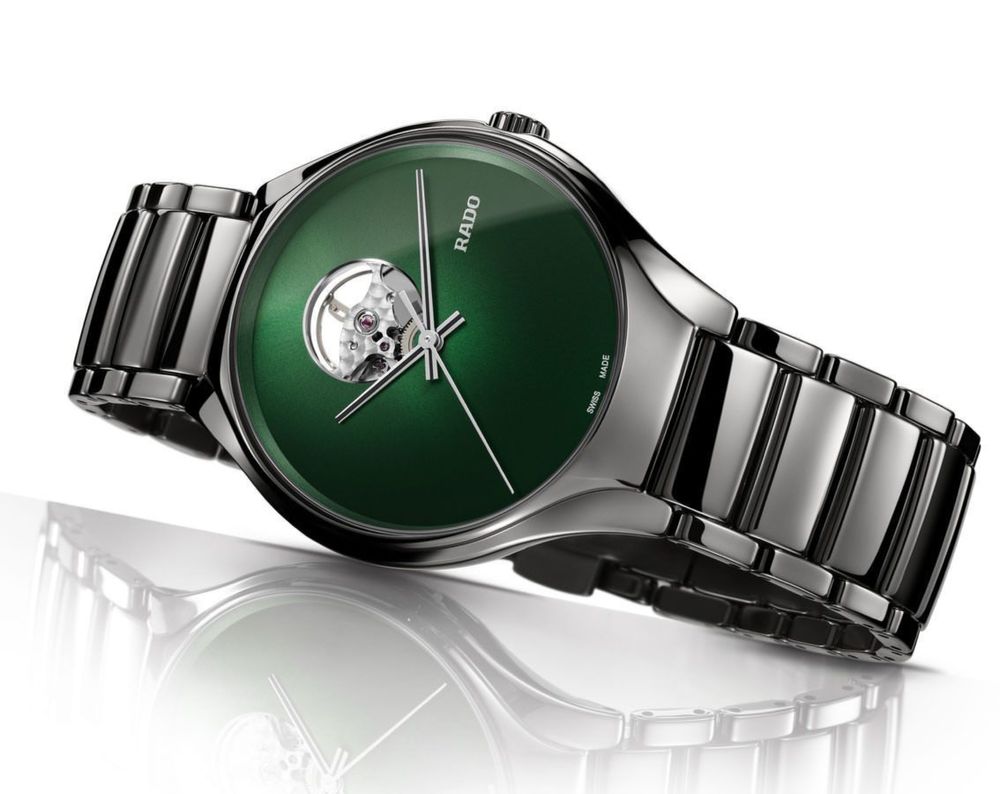 Часовник Rado True Round Secret 40 Green Dial Automatic