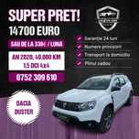 Dacia duster 2020 1.5dci 4WD 4x4 Rate Garantie