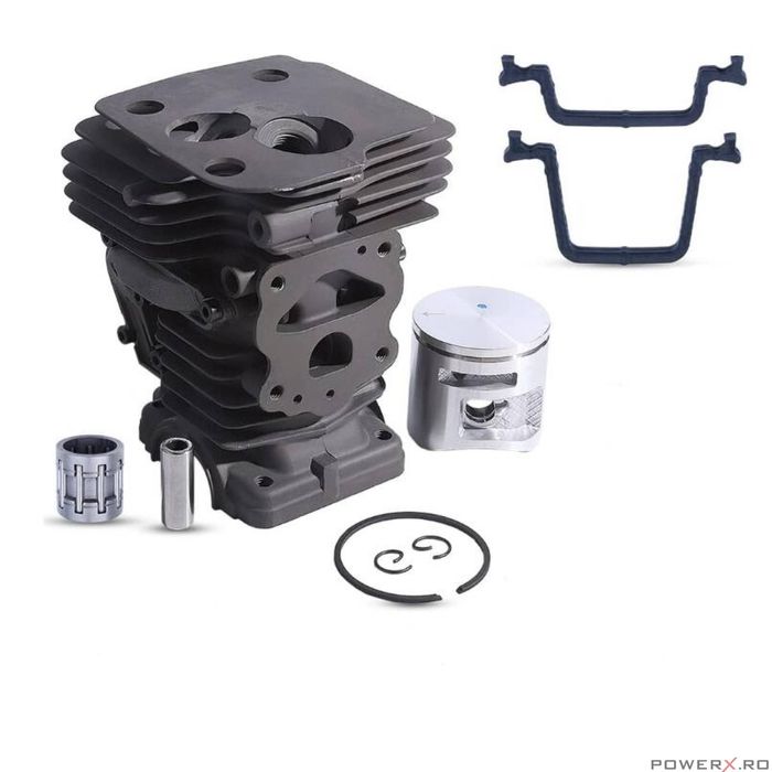 Set motor, kit cilindru pentru drujba Husqvarna 445, 450, 44 mm,