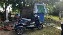 Vand motocicleta electrica RDB-Klass,3 roti ADULTI,in garantie