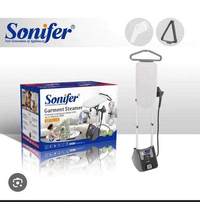 Вертикальный паровой утюг