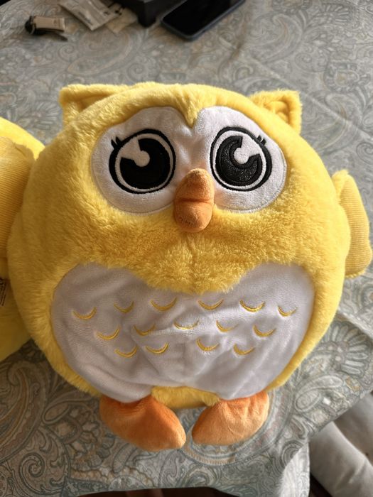 Плюшено бухалче - възглвница