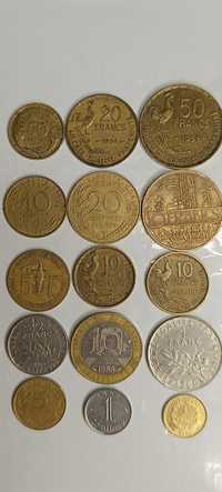 Продам коллекцию монет Франции