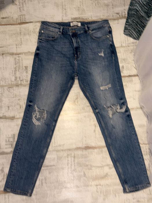 Сини дънки Pull and bear