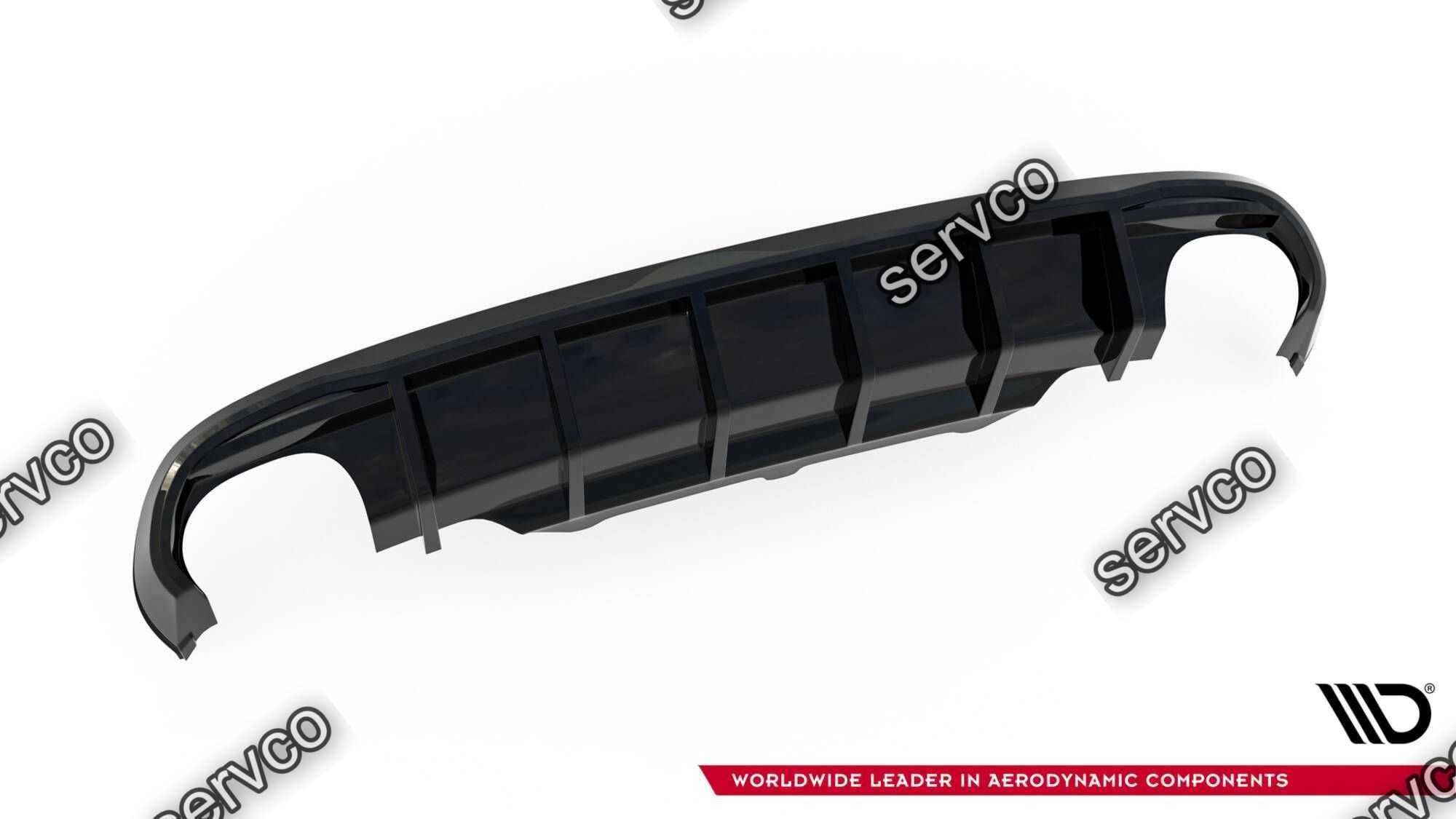Difuzor bara spate Audi A5 S5 Coupe Cabrio SLine 8T 2007-2011 v39