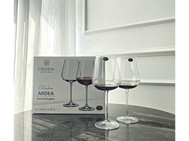 НОВИ! Чаши за червено вино 6 броя Bohemia Ardea 540мл