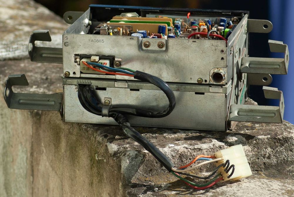 Radiocasetofon retro Toyota