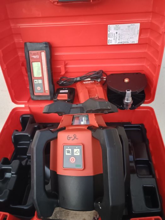 Laser hilti pr 2 hs model nou. La cutie cu baterie,încărcător,receptor