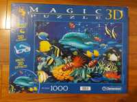 Puzzle 3D Clementoni Delfin, 1000 piese