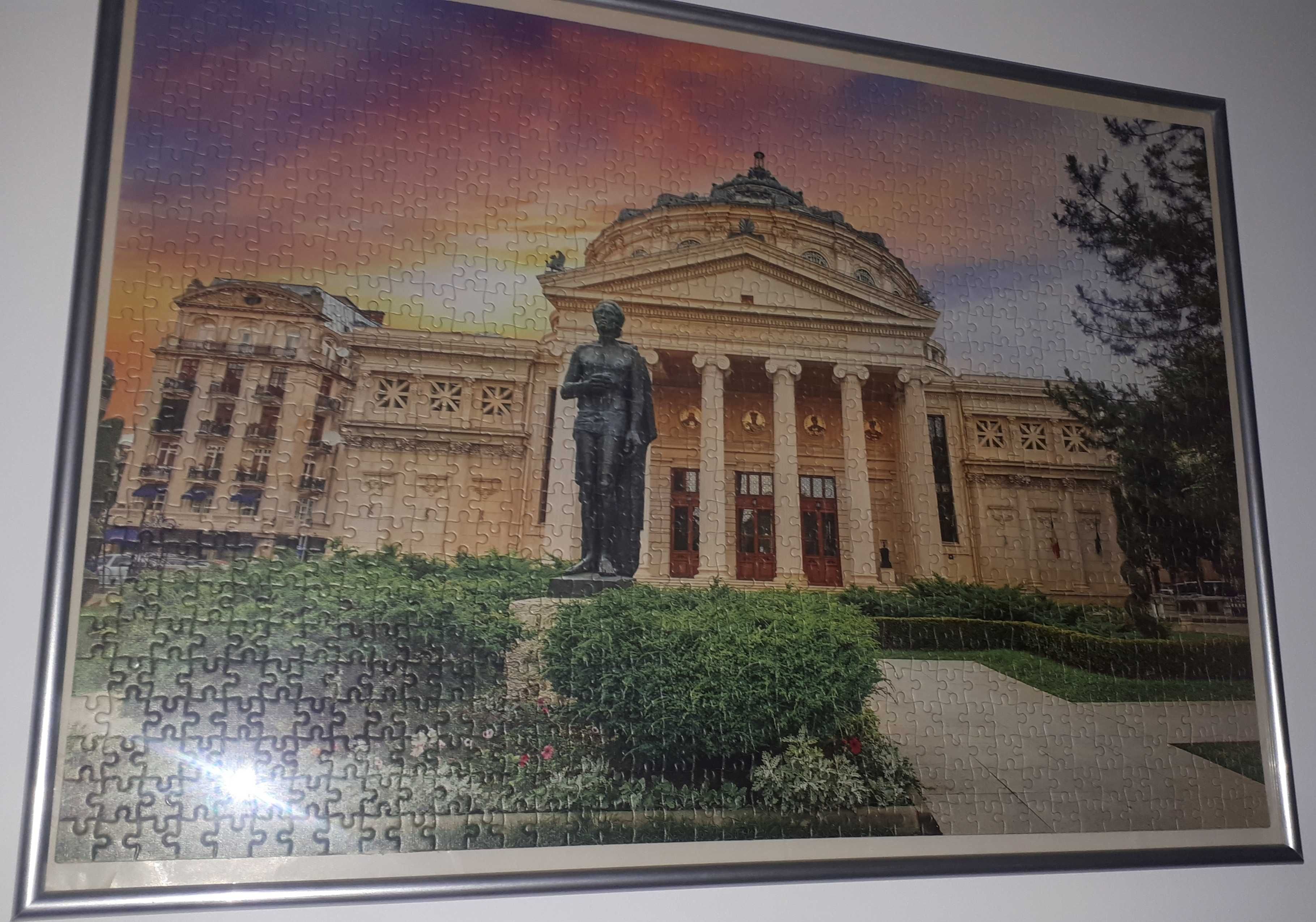 Tablou Puzzle Locuri din România - Ateneul Roman