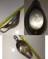 Купа за сос, 14,5 см, МНЦ - незилбер (немско сребро) посребрен.