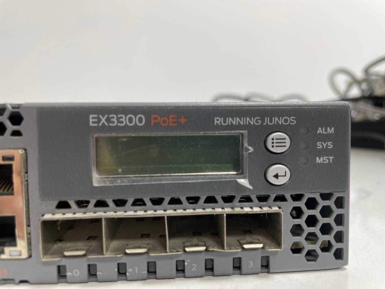 Juniper Ex3300 Poe+ 24 port свитч, коммутатор