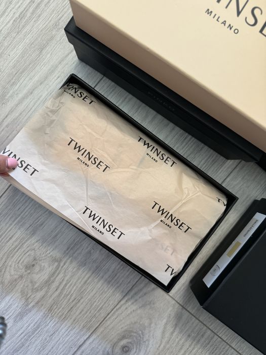 Twinset клъч/чанта златисто