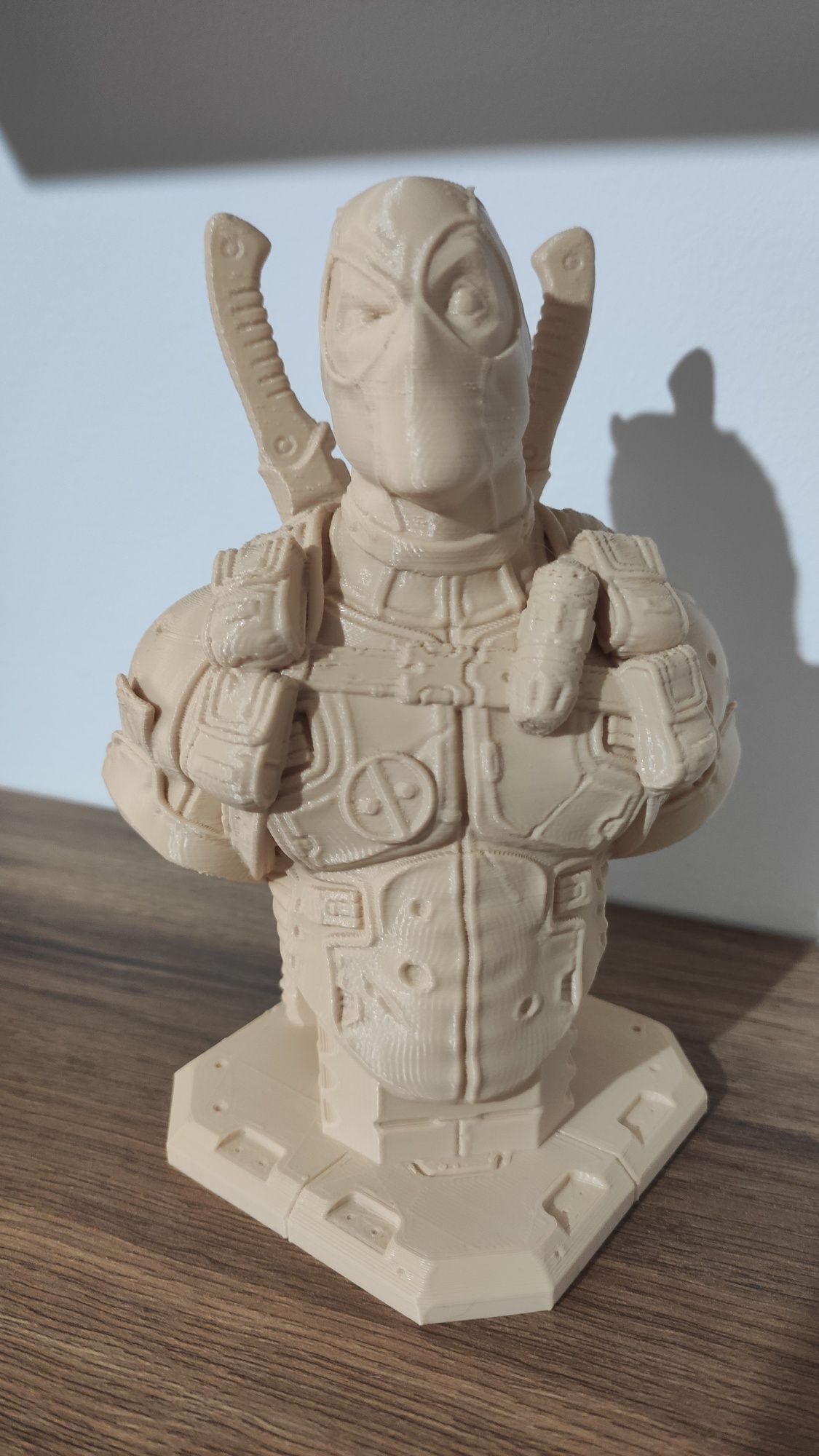 Figurina bust Deadpool printat 3d