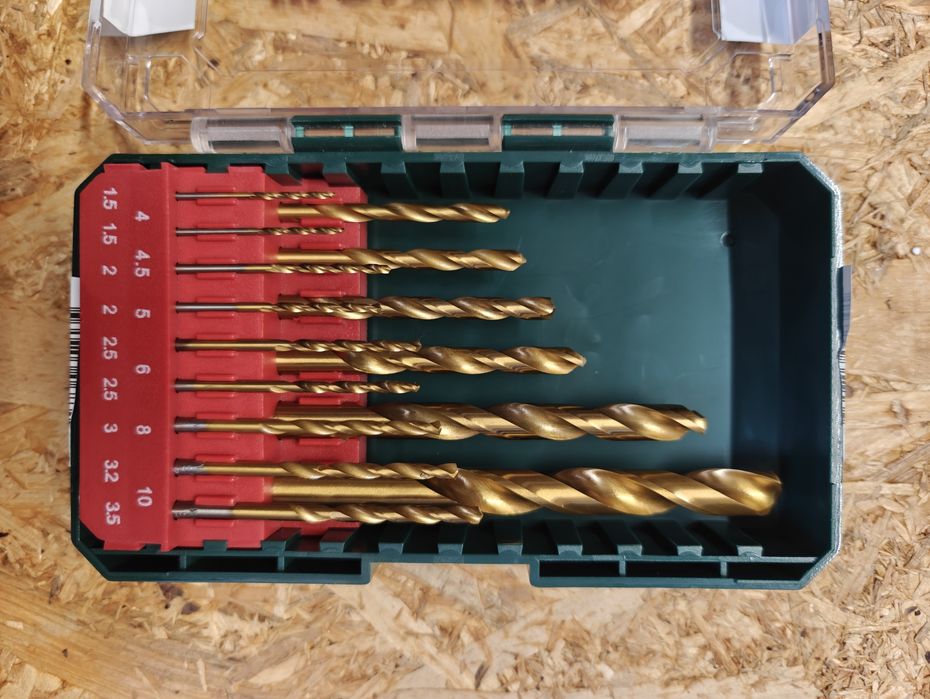 Set 15 burghie metal Parkside