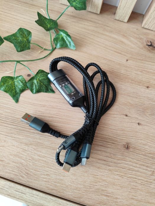 NOU Cablu 1.5m alimentare încărcare toate mufele type c lightning