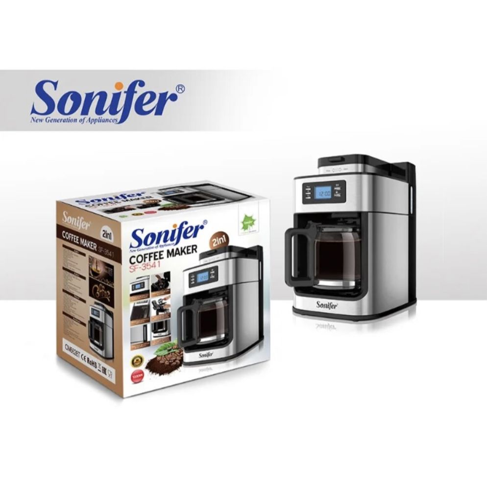 Кофеварка для чашек с измельчителем Sonifer SF-3541