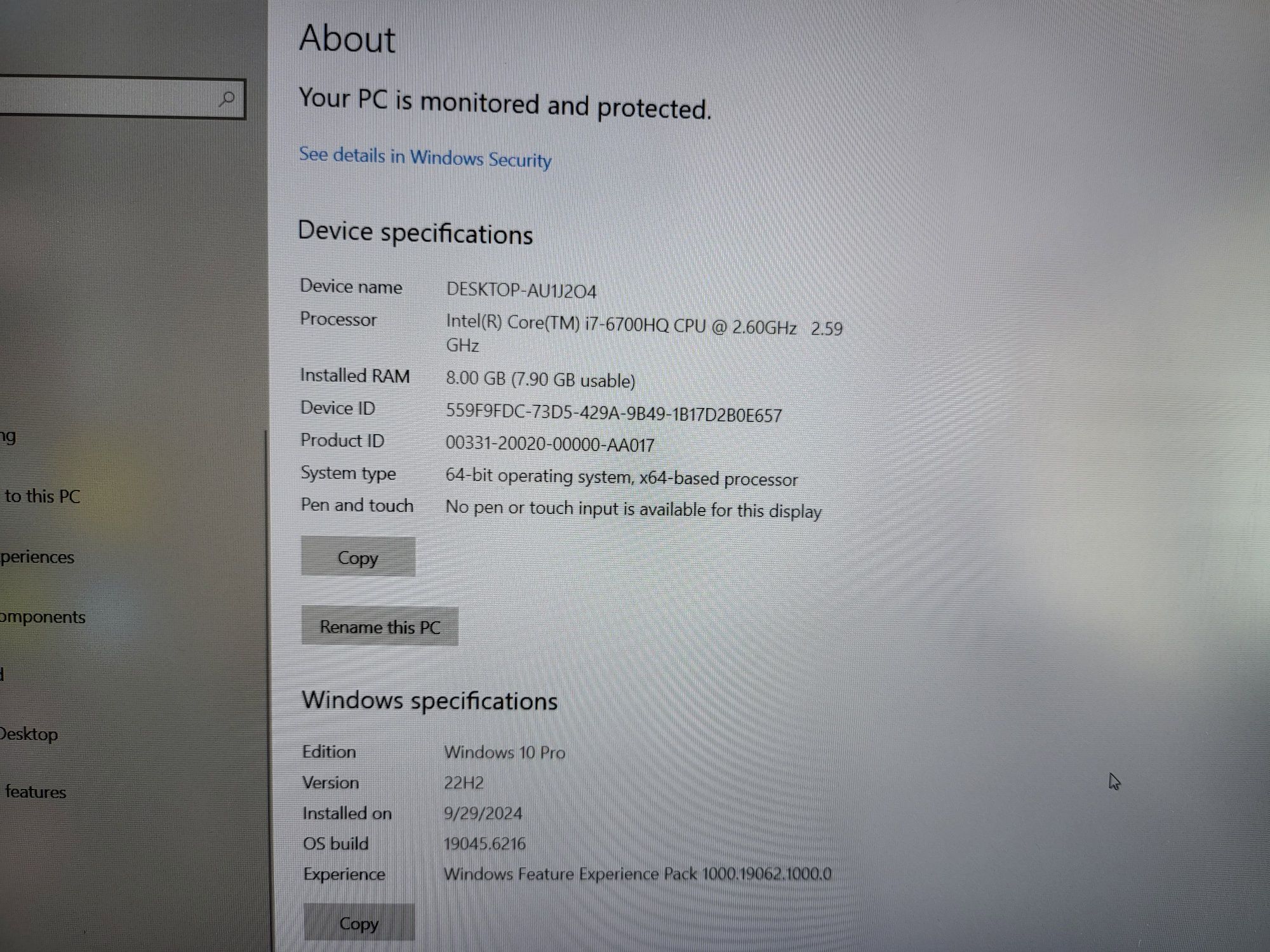 Asus ROG GL552V i7/GTX 950m