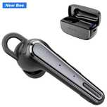 Casca bluetooth 5.1 New Bee M52 Multipoint, 7.2 grame, Neagra
