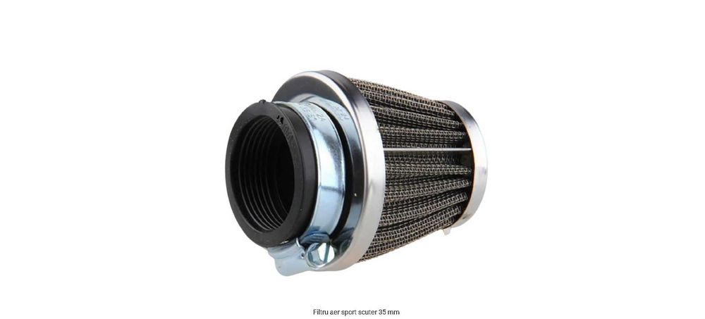 Filtru aer Orizontal Scuter Yamaha Aprilia Minarelli 50cc 80cc ROSU 2T