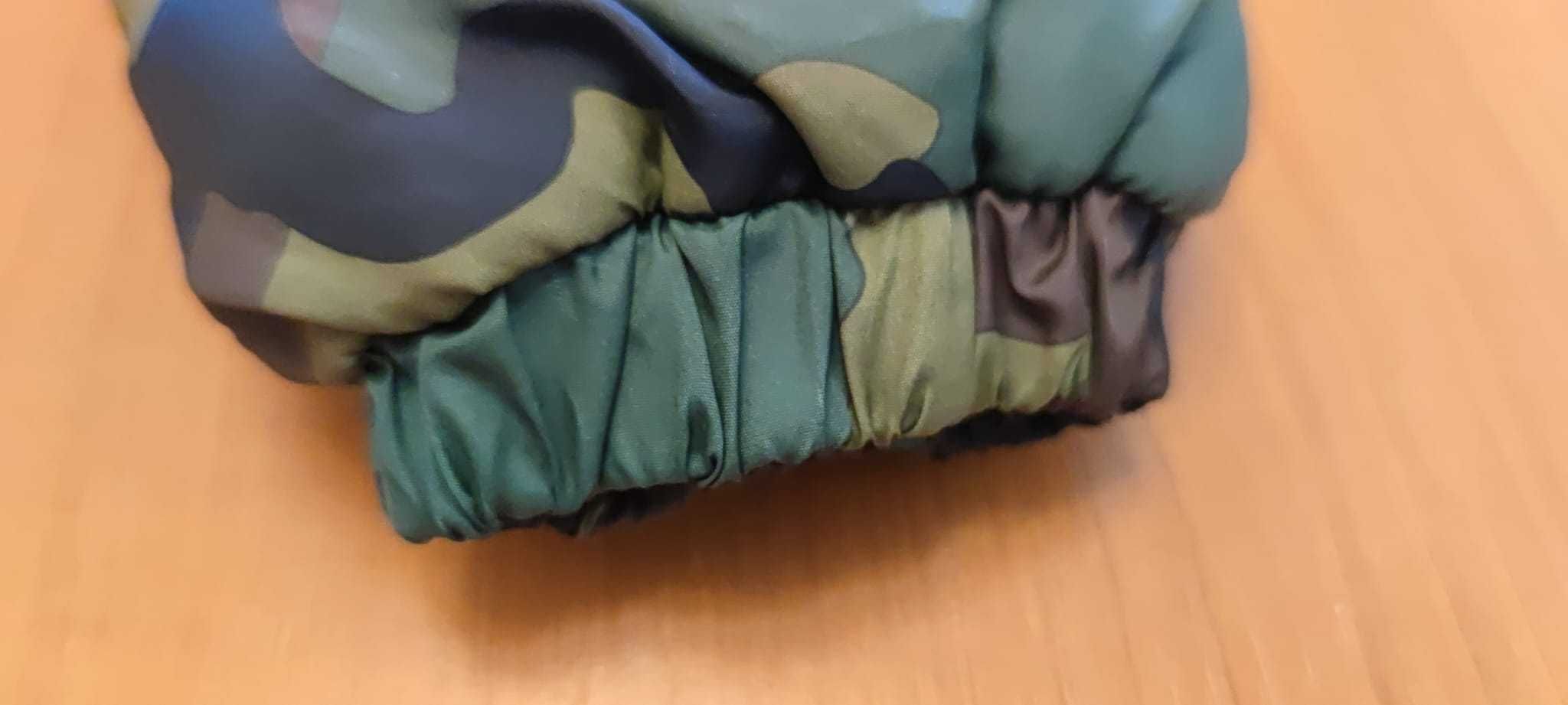 Pantaloni bebe camuflaj cu bretele Zara 12/18 luni - marimea 86