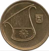 Монета/монети -  1/2 Израелски Шекел - денари