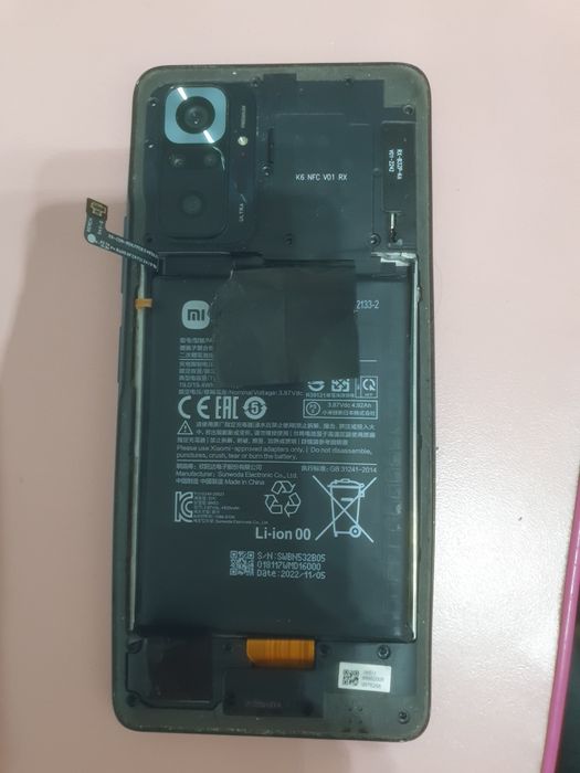 Redmi note 11 pro на запчасти