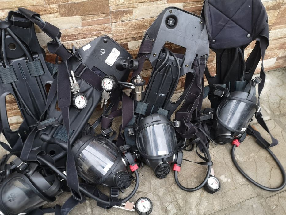 Автономен дихателен апарат 3М Scott sigma2 Брой4 комплект маски 4броя