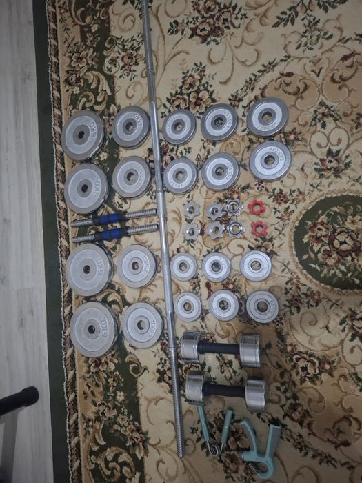 Разборный гантели