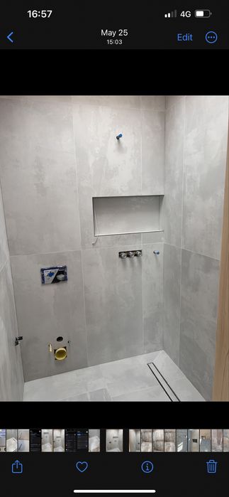 Execut lucrari gresie faianta de inalta calitate