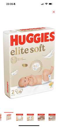 Продам новую пачку подгузников Huggies elit soft 2