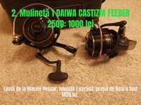 Vând mulinete noi Shimano, Daiwa și Abu Garcia Zenon