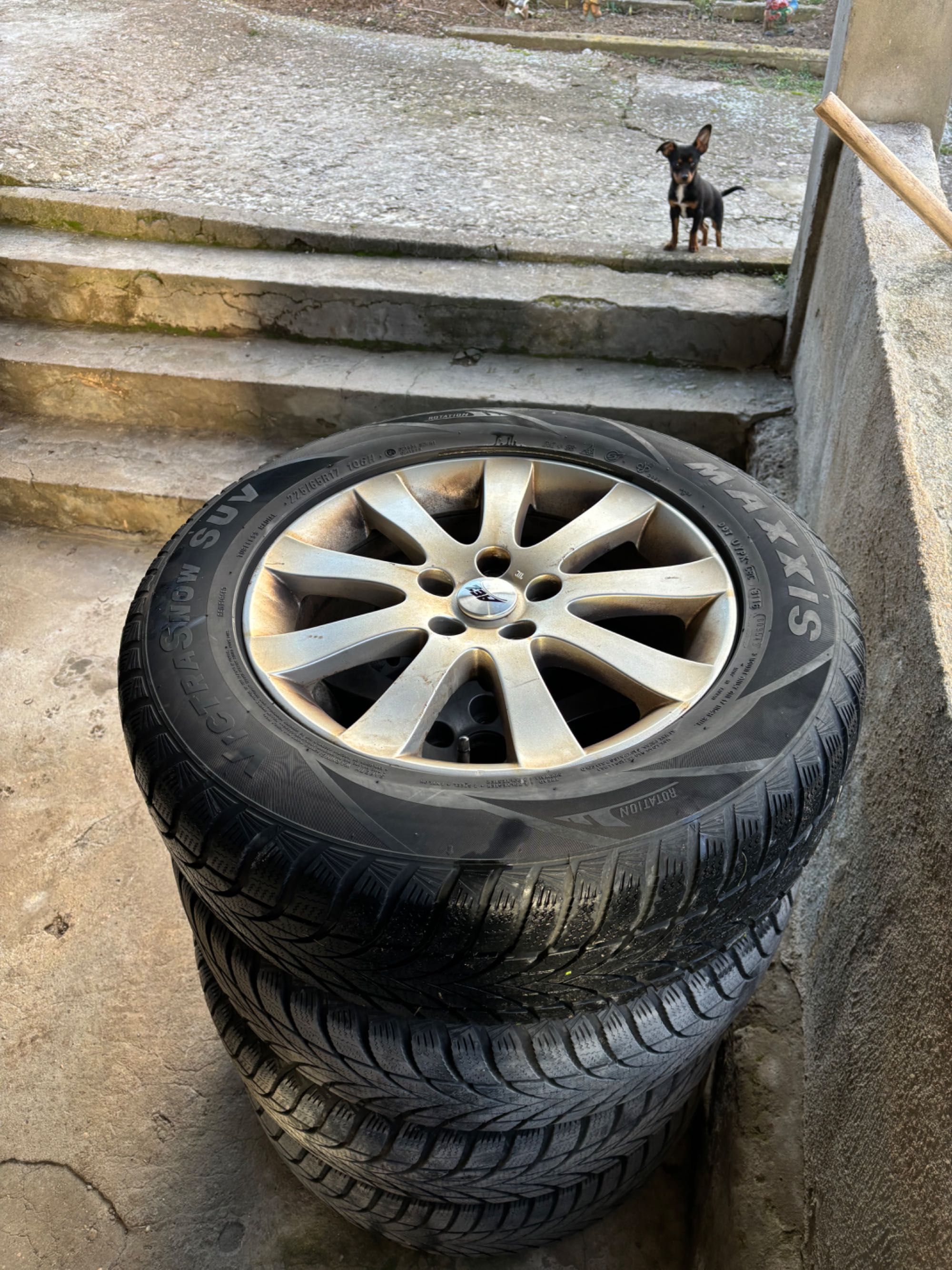 Алуминиеви Джанти с зимни гуми 17” 5x114,3 Suzuki, Toyota,Honda,Nissan