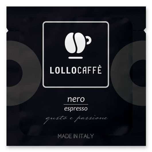 кафе LOLLOCAFFEE Nero 50/100/150бр хартиени дозa внос ИТАЛИЯ