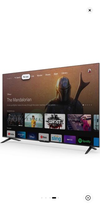Vând Televizor TCL LED 58P635 – 146 cm, 4K Ultra HD, Smart Google TV