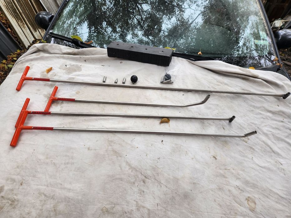 ПДР  барове/ пръти/ за ремонт на вдлъбнатини.