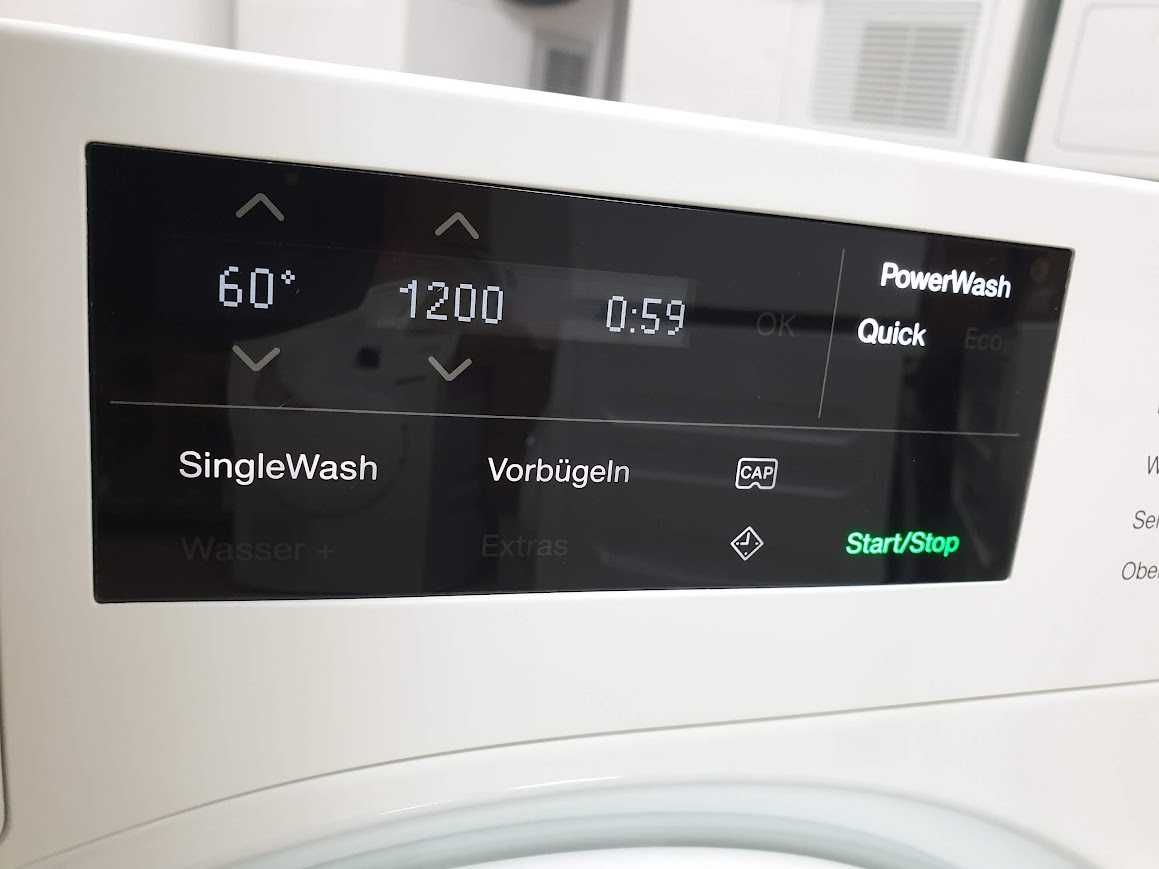 Miele W1 - PowerWash - Пералня Миеле 12м Гаранция